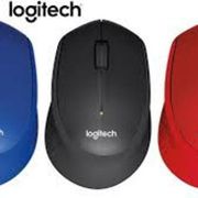 logitech m331 silent plus mouse wireless - garansi resmi
