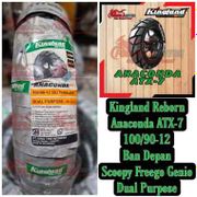 100/90-12 Ban Kingland Anaconda ATX 7 Dual Purpose Tubeless - Ban Depan Scoopy / Freego / Genio - Ban Motor Matic Ring 12 Tubles