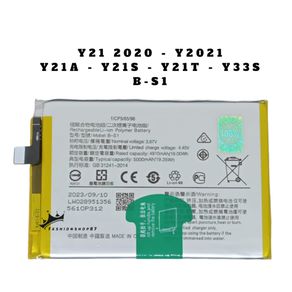 Baterai B-S1 Vivo Y21 2020 - Y21 2021 - Y21A - Y21S - Y21T - Y33S Battery Batre Batrai Batere