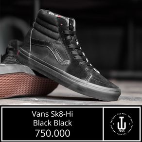 Vans Original 100% | Vans Sk8 Hi Full Black | Sepatu Vans Original 100% | Vans Sk8 Hi | Sepatu Vans | Vans | Vans Sk8 | Sepatu Vans Sk8  | Sepatu Vans Sk8 Original | Sepatu Vans Pria | Sepatu Vans Wanita | Sepatu Vans Murah | Vans Sk8 Hi Original