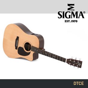 Sigma DTCE Acoustic Electric Guitar With Gigbag