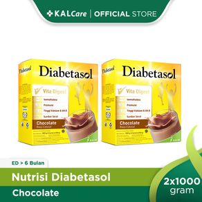 Bundling2 Box Diabetasol Chocolate 2x500gr