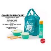 Tupperware Go Green Lunch Set Tempat Bekal Makan