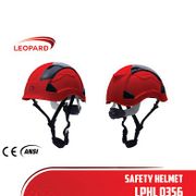helm climb safety leopard lphl 0356 - safety helmet climb - merah