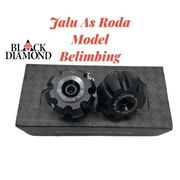 jalu as roda black diamond - hitam