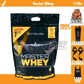 vectorlabs master whey 10+1 lbs 11 lbs - vanilla