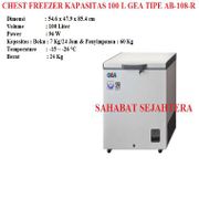 Berat Sebenarnya - Chest Freezer GEA 100Liter TIPE AB-108-R / AB 108 R / AB108R
