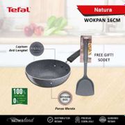 FREE ONGKIR Tefal Natura Wokpan 16cm - Panci Wajan Penggorengan - Varian 1
