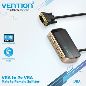 Splitter VGA Vention DBA  1 In 2 Out High quality Clear Display