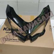COVER LAMPU DEPAN BATOK LAMPU NINJA 250 FI NEW 2018 HITAM ORIGINAL