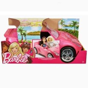 Barbie Glam Cruise Convertible Pink vehicle - mainan mobil barbie anak
