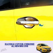 cover pegangan pintu chrome handle cover all new brio 2018