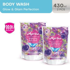 Marina Brightening Body Wash Refill [430 ml / 2 pcs]