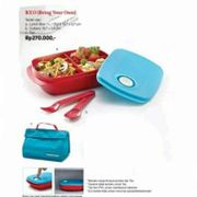 Tupperware Byo Lunch Box Set Tempat Makan Bekal Tas [A07]