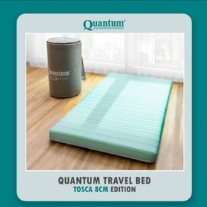 quantum travel bed tosca 8cm edition - kasur lipat / gulung 80x190