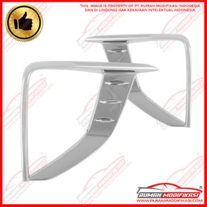 garnish head lamp - garnish lampu depan - xpander 2018-on chrome