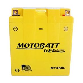 Motobatt Gel MTX5AL Aki Motor