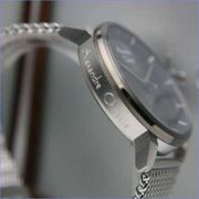 Jam Tangan Pria Alexandre Christie Silver Black Original