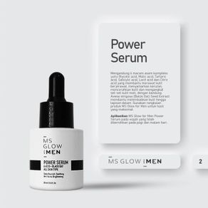 ms glow for men - power serum