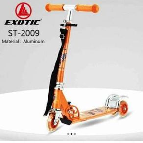 mainan sepeda anak vespa retro scooter