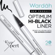 WARDAH OPTIMUM HI-BLACK LINER / EYELINER SPIDOL