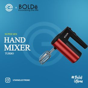 bolde super mix hand mixer turbo - merah