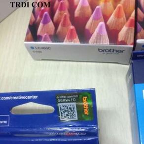 TINTA BROTHER LC400 BLACK DAN COLOR ORIGINAL