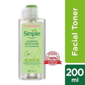 SIMPLE Soothing Facial Toner 200 ml