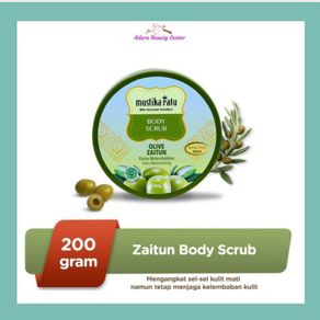 Mustika Ratu Body Scrub olive zaitun 200gr