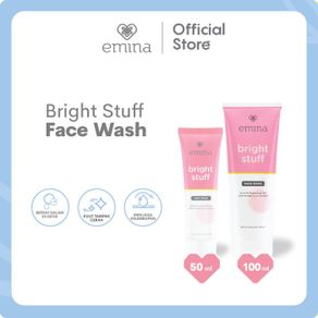 emina bright stuff face wash / sabun muka / pembersih wajah - 50 ml