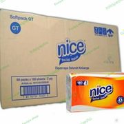 (gosend / grab only) tisu nice facial tissue 180 sheet 2ply ( isi 60)