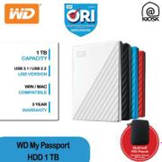WD My Passport External HDD Portable 1TB - 3 years warranty