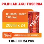 Teh Botol Sosro Kotak Original 200 ml - ( HARGA 1 DUS ISI 24 )