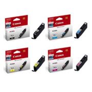 Tinta Canon CLI 751 Black Cyan Magenta Yellow