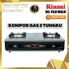Harga Kompor Gas 2 Tungku Rinnai Ri 712bgx Spesifikasi 491 900 00 10 8 22 Shopback
