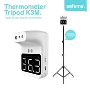 K3 Mini Termometer Infrared Standing Tripod Pengukur Suhu Badan