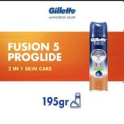 Gillette Gel Shave Krim Alat Cukur Cool Fusion Proglide 195gr