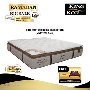 King Koil Kasur Springbed Amberstone (Mattress Only) - EXCLUSIVE CAMPAIGN