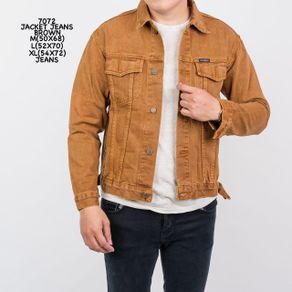 Harga the most - Jaket Denim HItam 