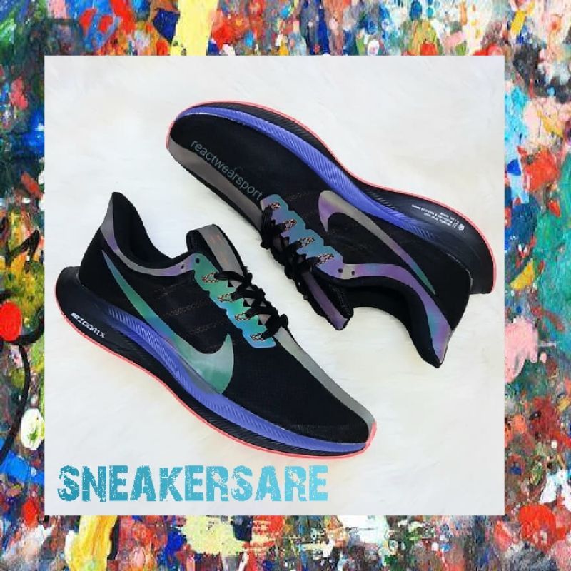 Pilihan Sepatu Running Nike Zoom Pegasus 35 Turbo Black Reflective |  29,999.00 | Harga 5/2022 | ShopBack