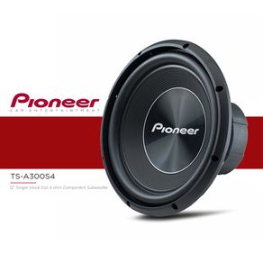 Pioneer TS-A300S4 12 inch Subwoofer Double Magnet Max 1500 Watt