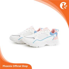 Phoenix Official - Sepatu Sneakers Wanita - Vesta White