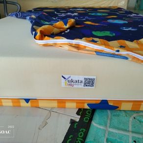 inoac sofa bed / sofabed single uk 200x90x20 garansi kempes 10tahun - ivory