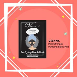 Vienna Masker Lumpur Purifying Black Mud / Peel Off Mask