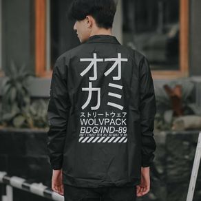 jaket coach windbreaker