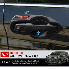 PAKET All New Xenia 2022 1.3 Cover Handle Standard + Outer Handle Activo Blacktivo