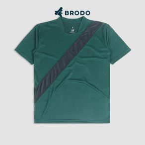 BRODO - Pakaian Olahraga Linerunner Tees Green
