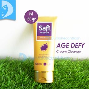 Safi Age Defy Anti Aging Cream Cleanser Facial Foam / Face Wash Anti Aging / Sabun Cuci Wajah Anti Aging Anti Kerutan SAFI