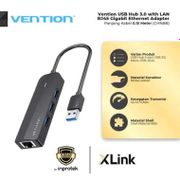Vention USB Hub 3.0 with LAN RJ45 Gigabit Ethernet Adapter FREEONG