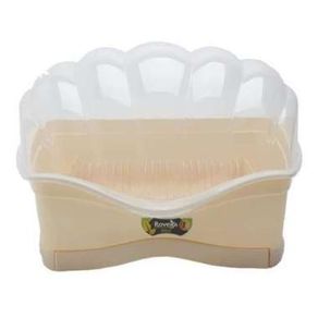 Rovega Dish Cabinet Shella - Rak Piring Rovega SDR-800 LCR - Cream